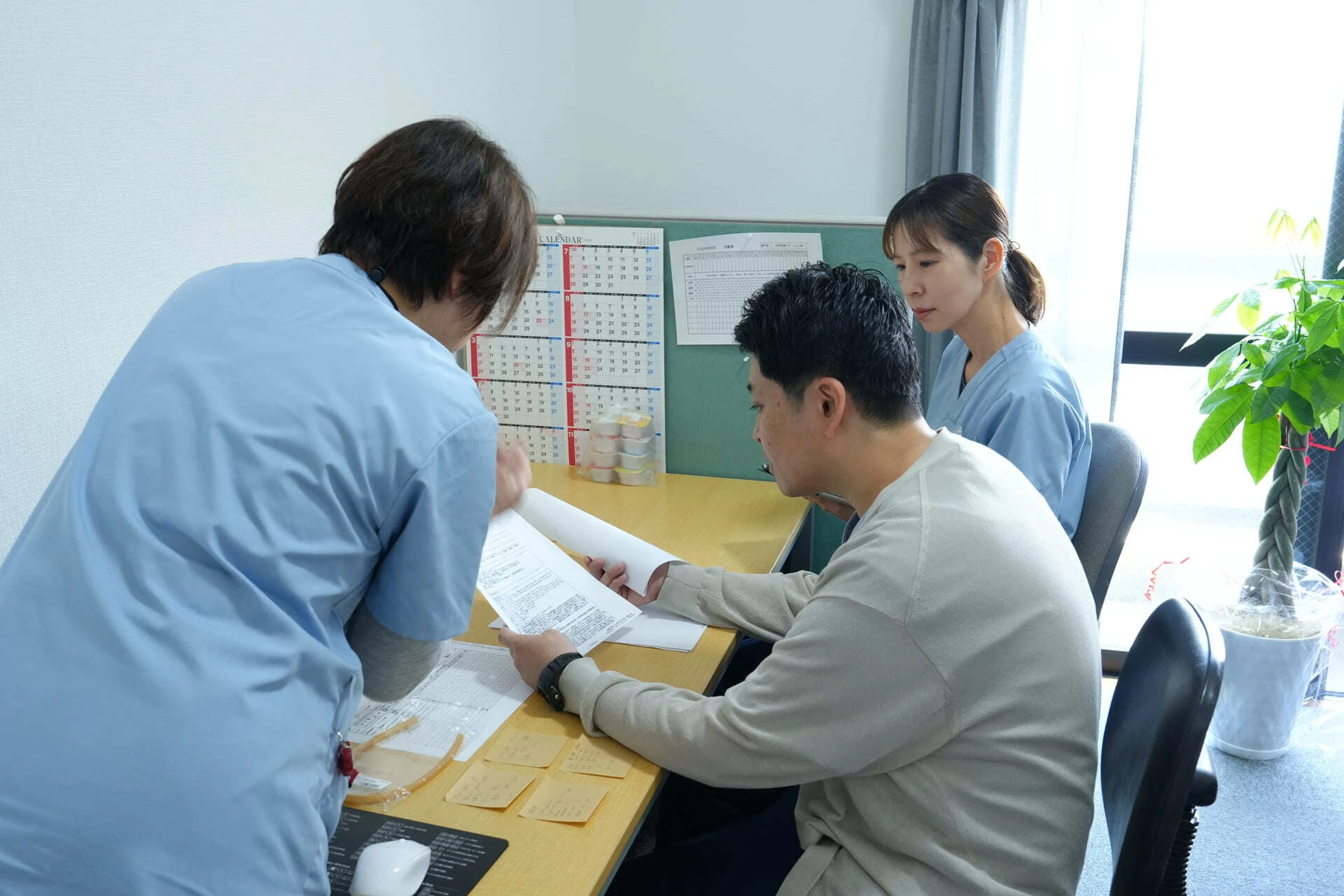 看護師チームのプロフェッショナリズム